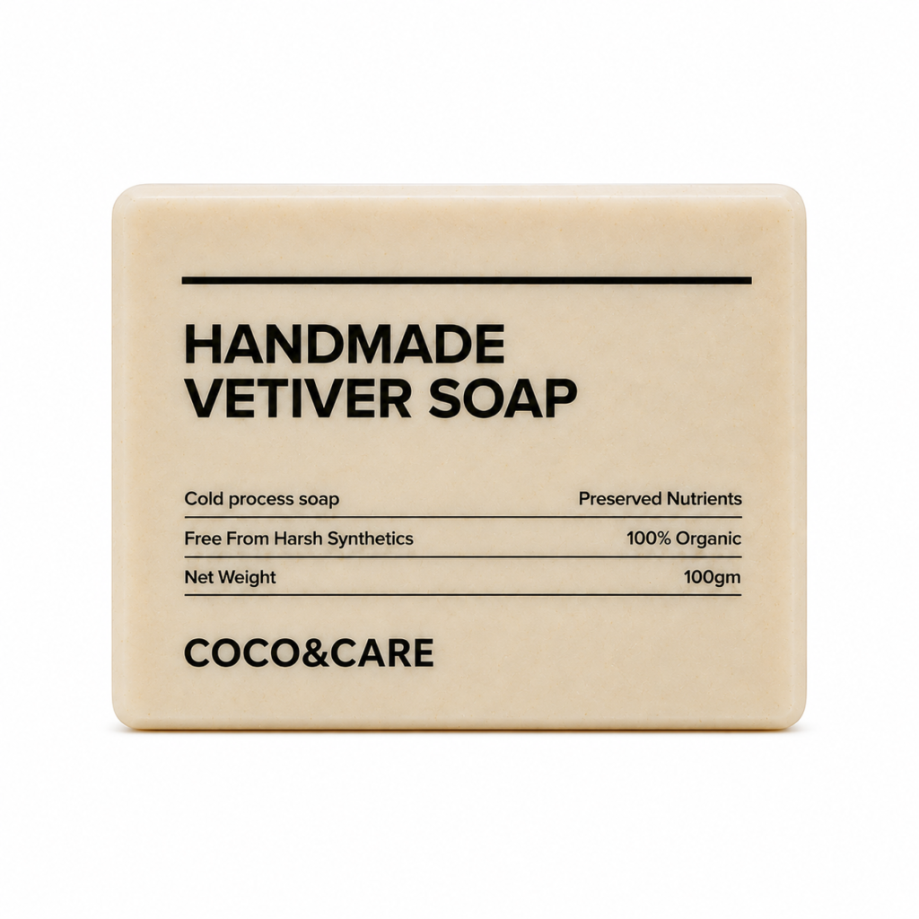 Handmade Vetiver Soap